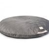 Nursery & Interior Nobodinoz Cushions | Sahara Floor Cushion / Bean Bag Slate Grey