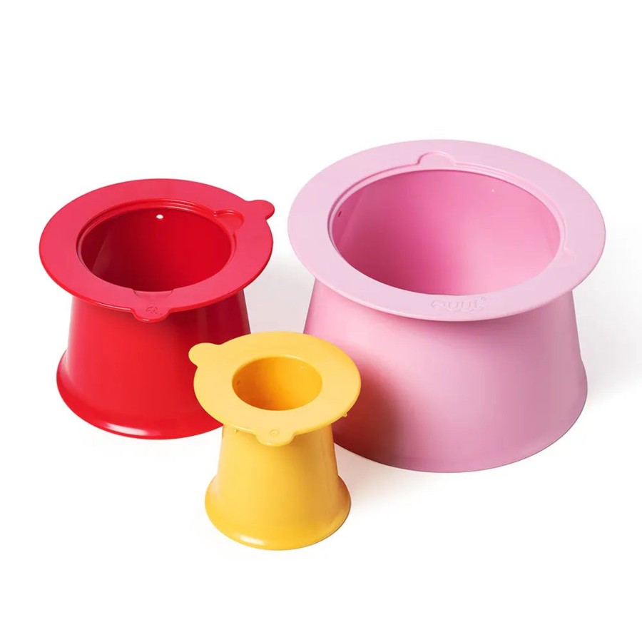 Outdoor Quut Buckets & Spades | Sand Builder - Alto Pink