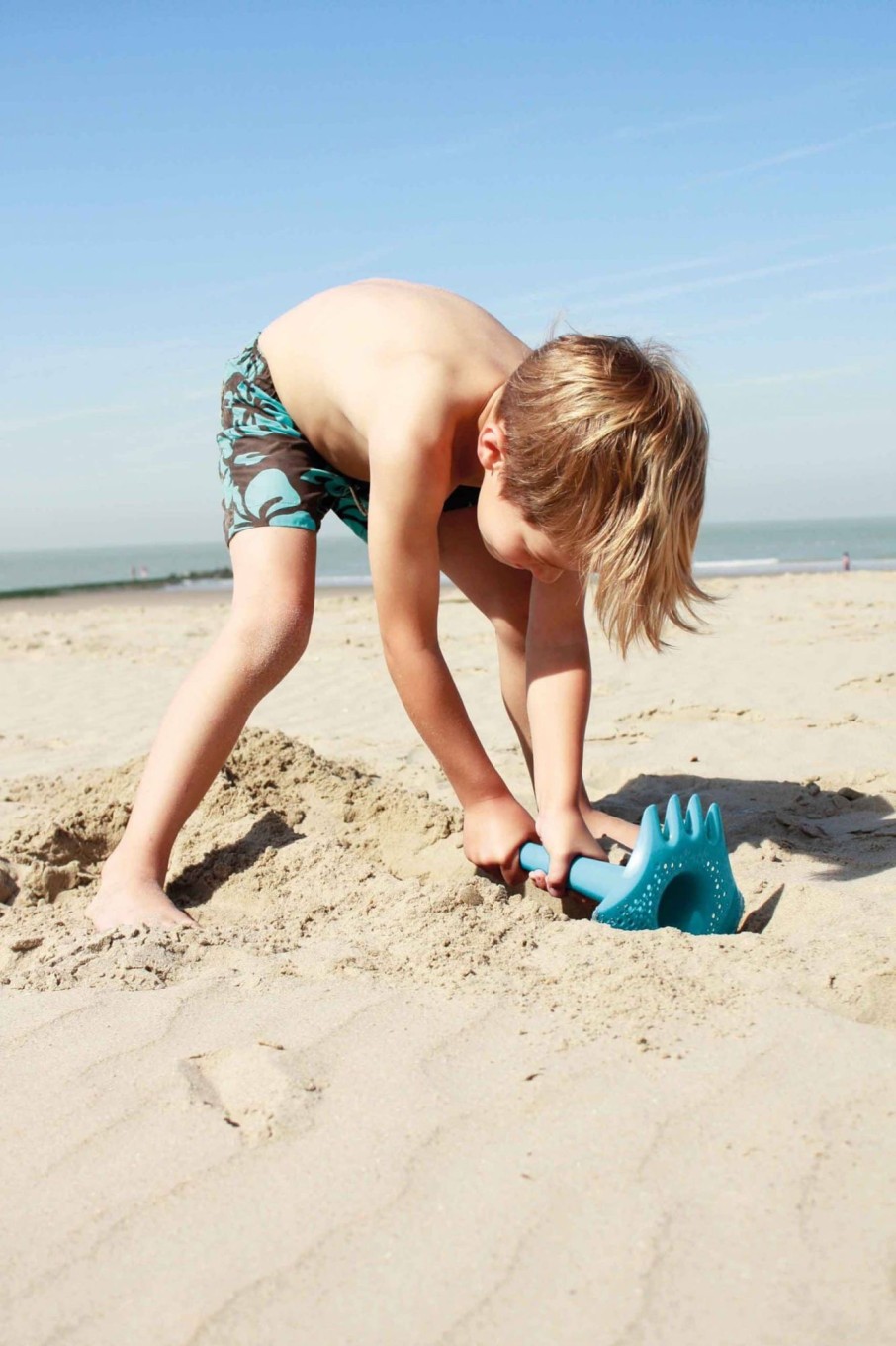 Outdoor Quut Buckets & Spades | Triplet - Vintage Blue