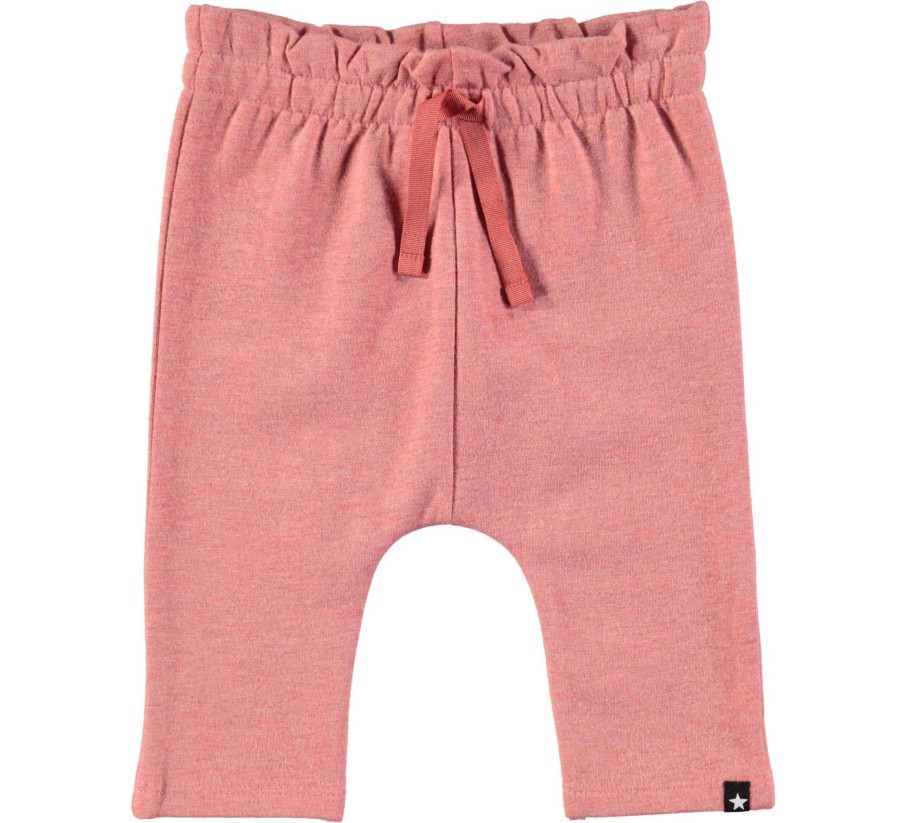 Clothing & Accessories Molo Baby 0-2 Years | Sally Autumn Berry Soft Pants