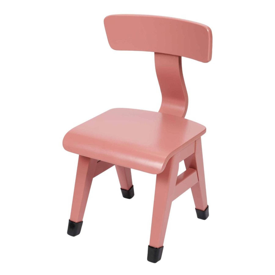 Nursery & Interior Little Dutch Tables & Chairs | Little Dutch Wooden Chair - Pink