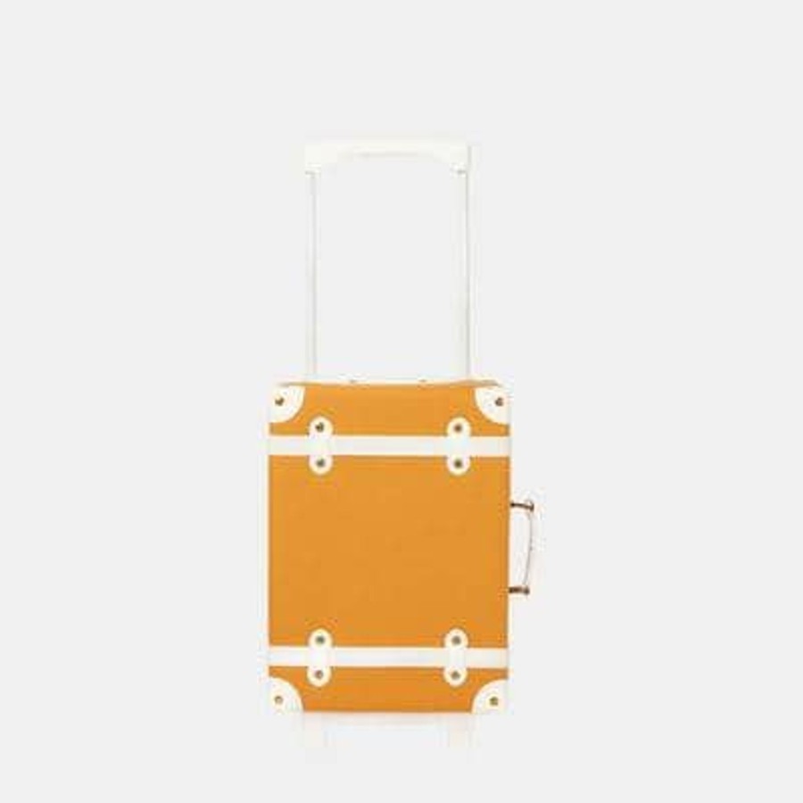 Outdoor Olli Ella Kids Accessories & Travel Activities | See-Ya Suitcase - Apricot