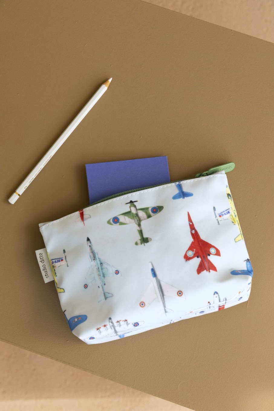 Clothing & Accessories Studio Ditte Pencil Cases & Stationery | Pencil Case - Airplanes