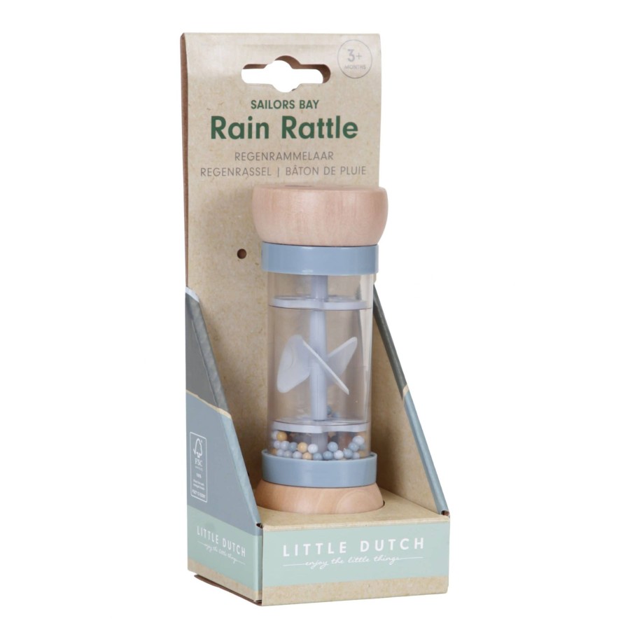 Toys & Play Little Dutch Activity Toys | Rain Rattle Sailors Bay