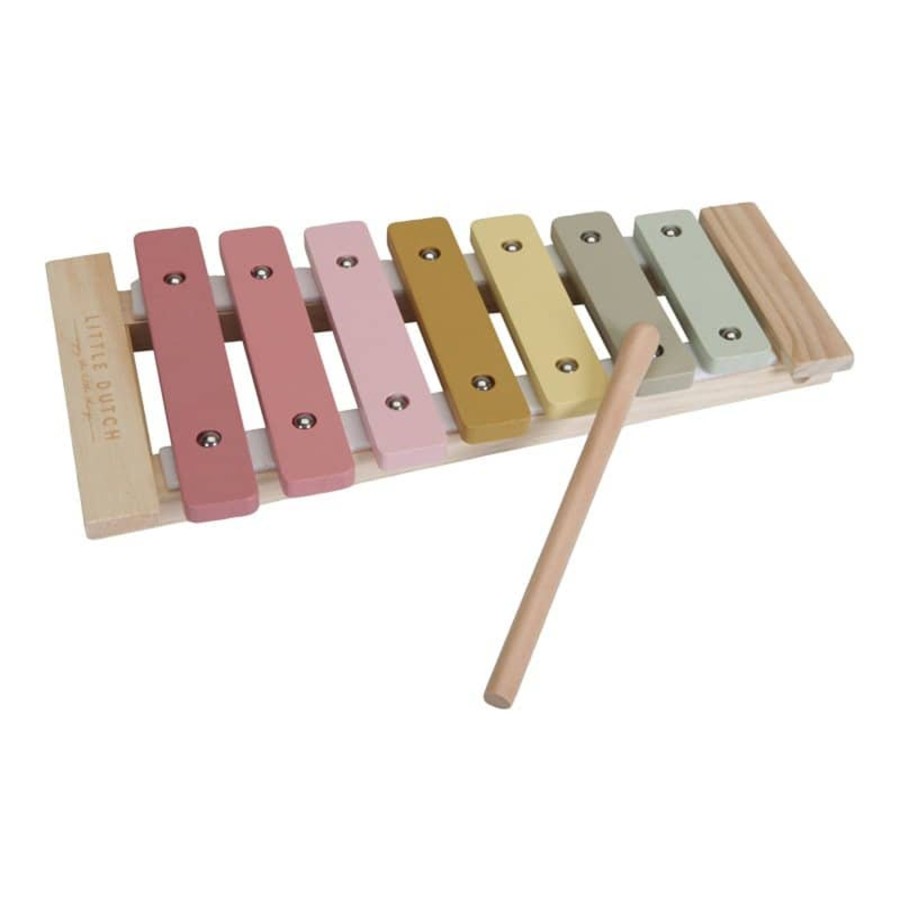 Toys & Play Little Dutch Musical Instruments | Wooden Xylophone - Blue