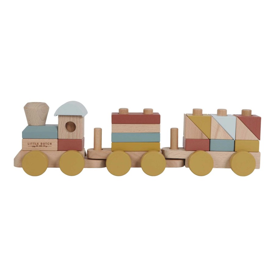 Toys & Play Little Dutch Cars & Transport | Stacking Train Pure & Nature