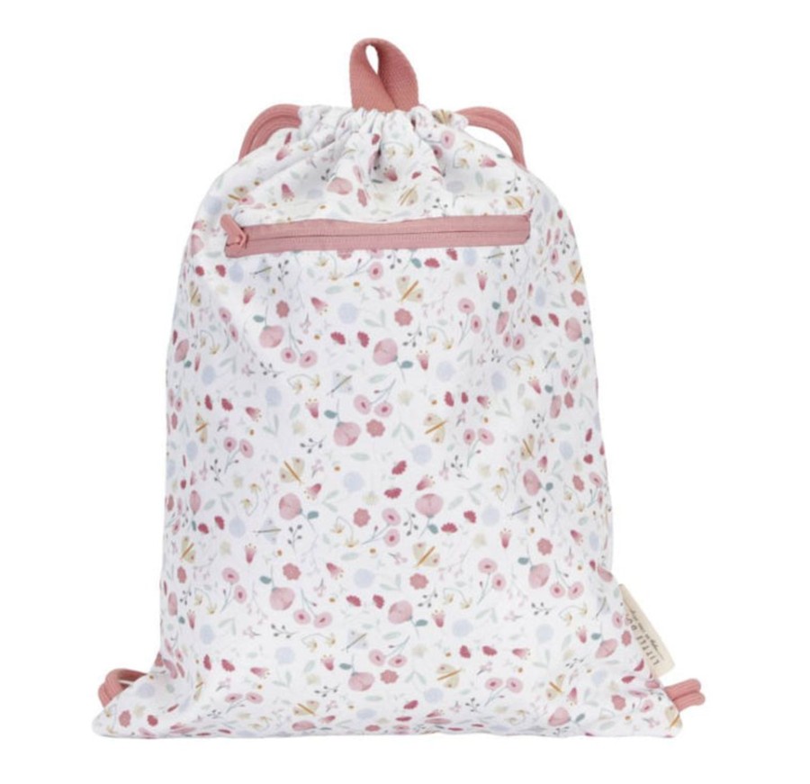 Clothing & Accessories Little Dutch Kids Backpacks | Gym Bag Flowers & Butterflies