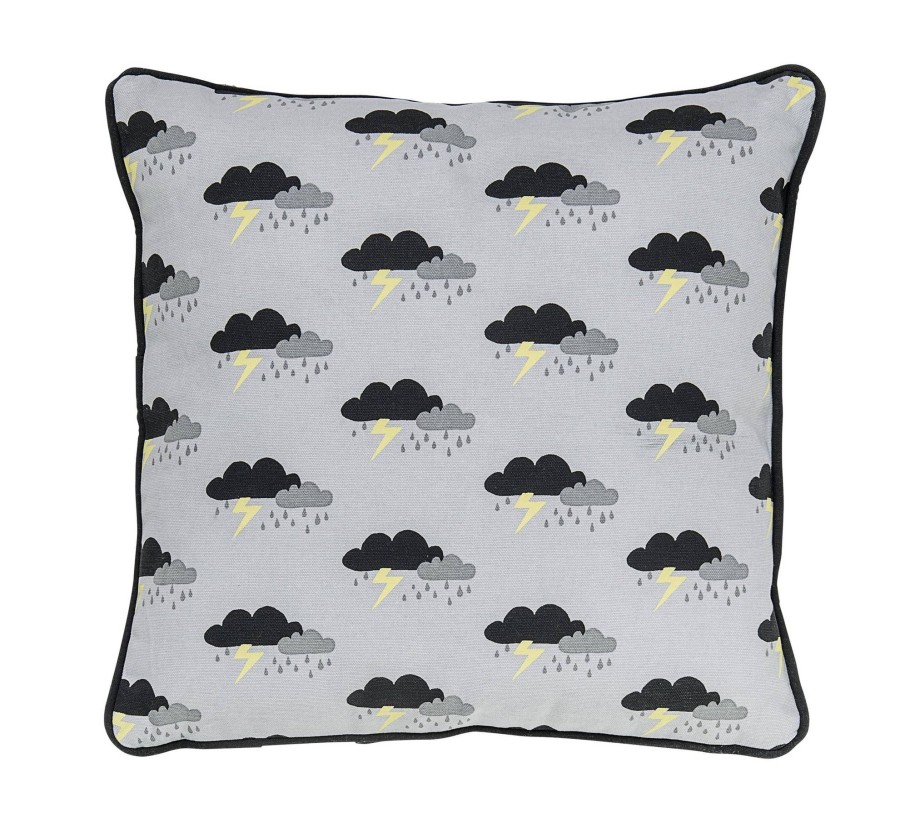 Nursery & Interior Bloomingville Cushions | Cushion, Grey, Cotton