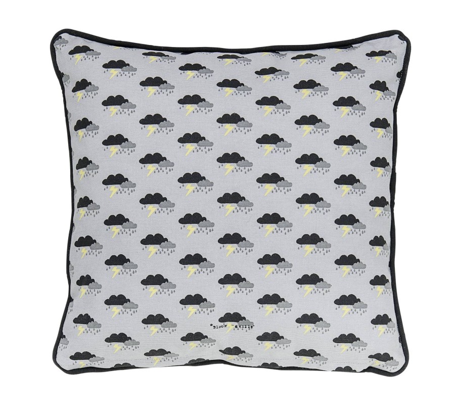 Nursery & Interior Bloomingville Cushions | Cushion, Grey, Cotton