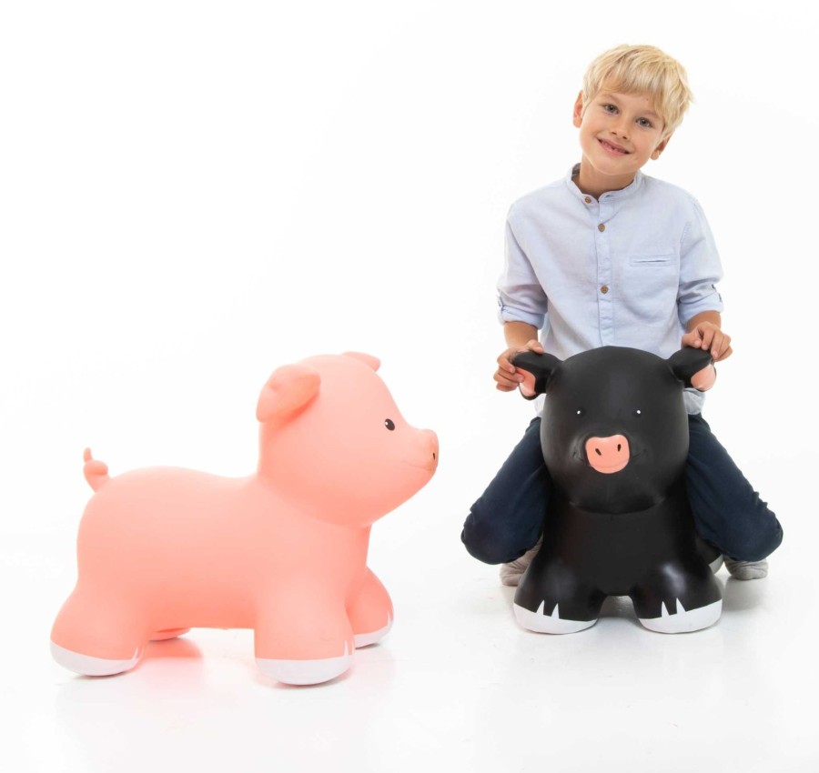 Outdoor Gerrardo's Outdoor Games | My First Jumpy - Pig (Black)