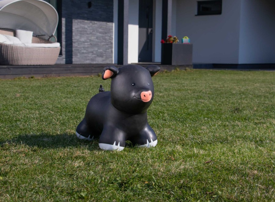 Outdoor Gerrardo's Outdoor Games | My First Jumpy - Pig (Black)