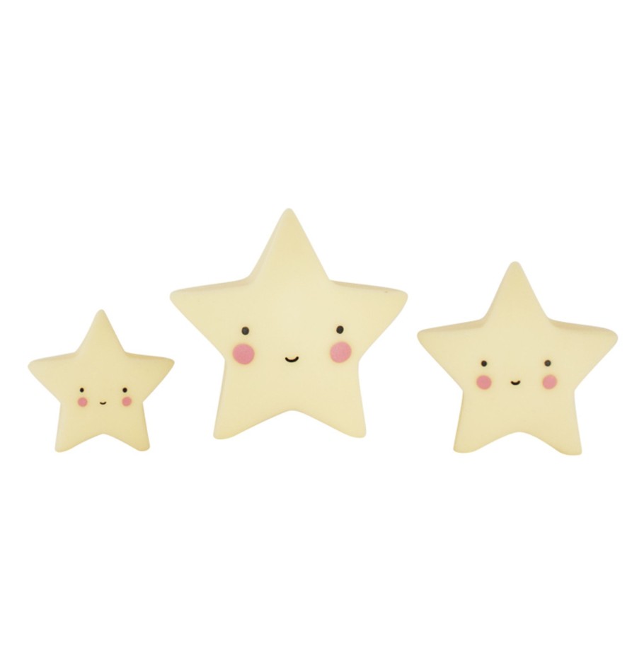 Mealtimes & Care A Little Lovely Company Baking & Making | Minis: Stars - Yellow