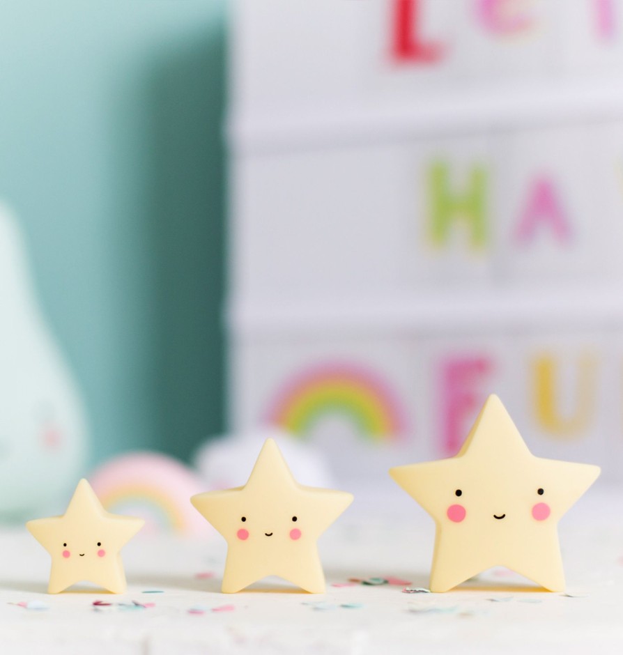 Mealtimes & Care A Little Lovely Company Baking & Making | Minis: Stars - Yellow