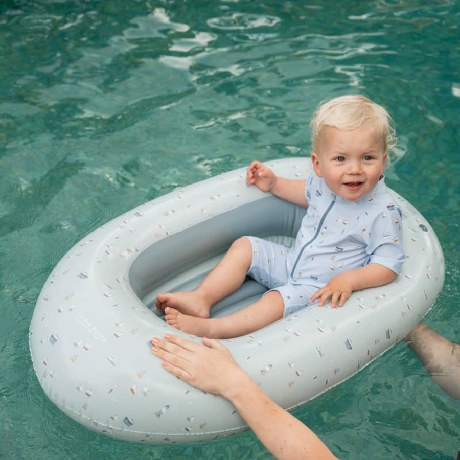 Outdoor Little Dutch Kids Swim Accessories | Sailors Bay Inflatable Boat