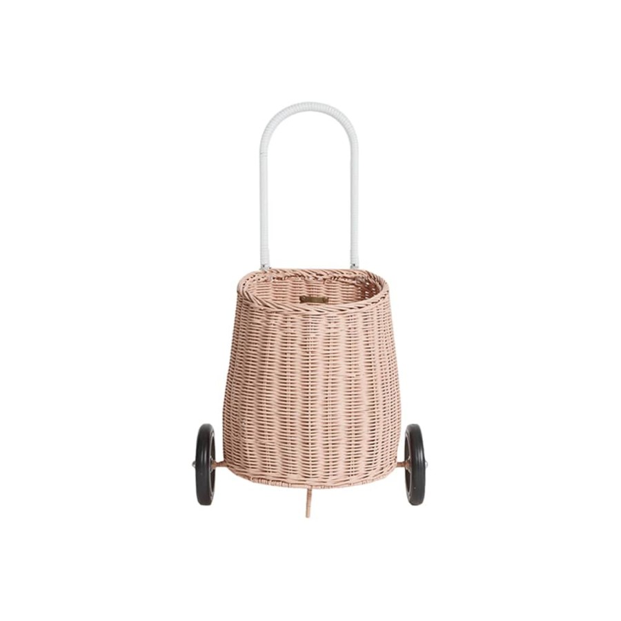 Outdoor Olli Ella Picnic Tupperware & Blankets | Rattan Original Luggy - Rose