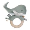 Toys & Play Little Dutch Newborn Gifts | Ring Rattle Whale - Ocean Mint