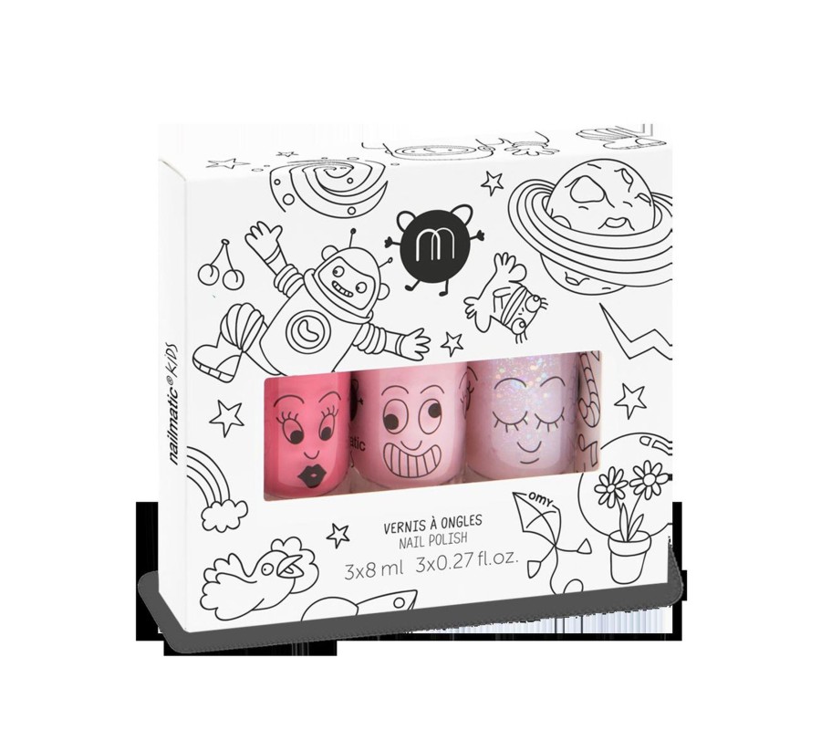 Clothing & Accessories Nailmatic Kids Beauty | Nailmatic Cosmos Set Of 3