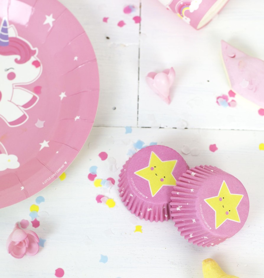 Mealtimes & Care A Little Lovely Company Baking & Making | Cupcake Cases - Unicorn