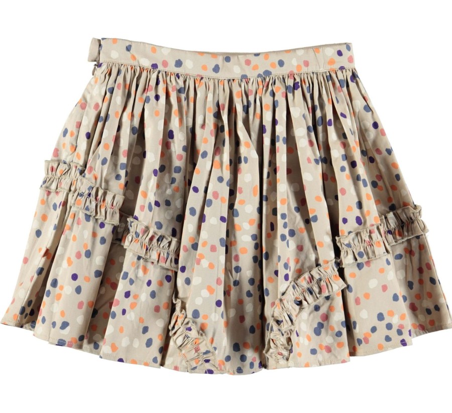 Clothing & Accessories Molo Girl 2-12 Years | Barb Skirt - Confetti