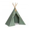 Nursery & Interior Nobodinoz Teepee, Tents & Tunnels | Nevada Teepee Eden Green