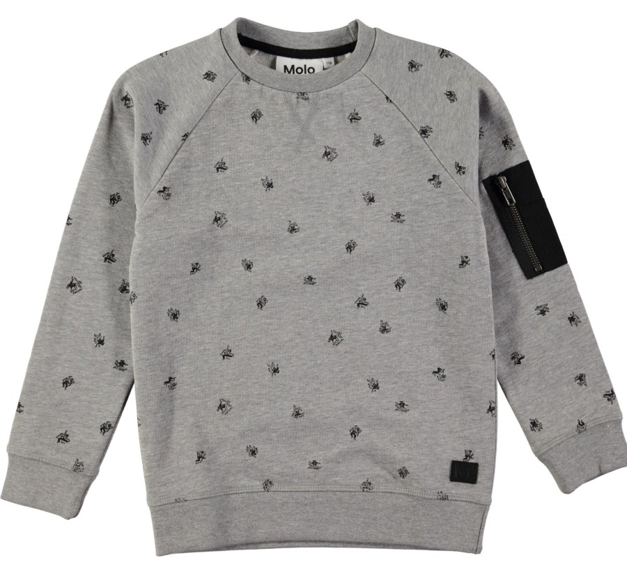 Clothing & Accessories Molo Boys 2-12 Years | Marx Sweatshirt