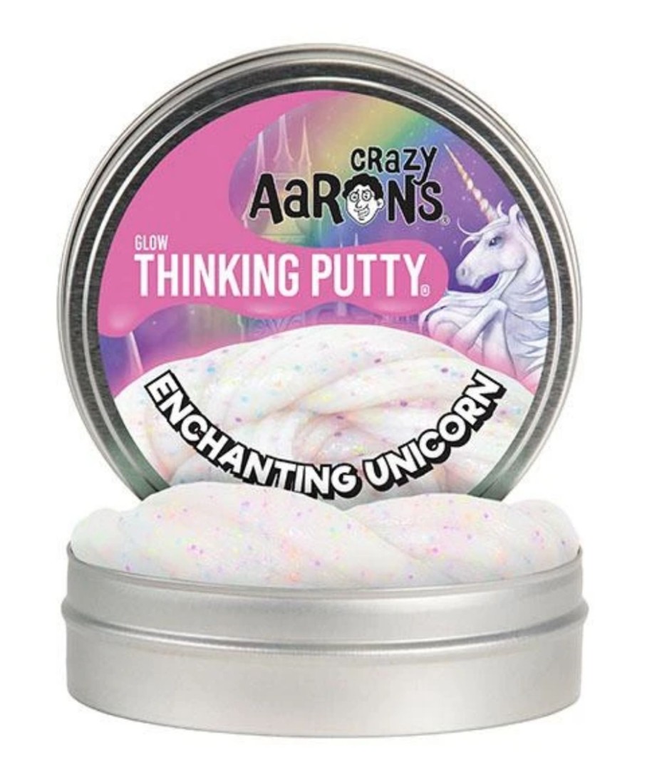 Toys & Play Crazy Aaron Putty & Playdough | Enchanting Unicorn 10Cm - Thinking Putty