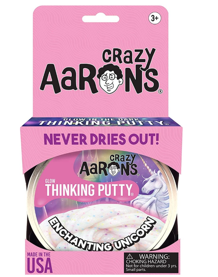 Toys & Play Crazy Aaron Putty & Playdough | Enchanting Unicorn 10Cm - Thinking Putty