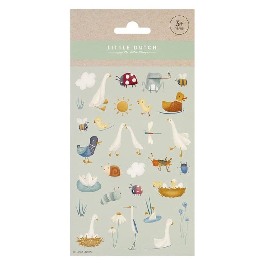 Clothing & Accessories Little Dutch Pencil Cases & Stationery | Sticker Sheet Little Goose