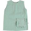 Clothing & Accessories Molo Girl 2-12 Years | Rosalle - Green Stripe