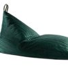 Nursery & Interior Nobodinoz Cushions | Essaouira Kid Beanbag Velvet Jungle Green