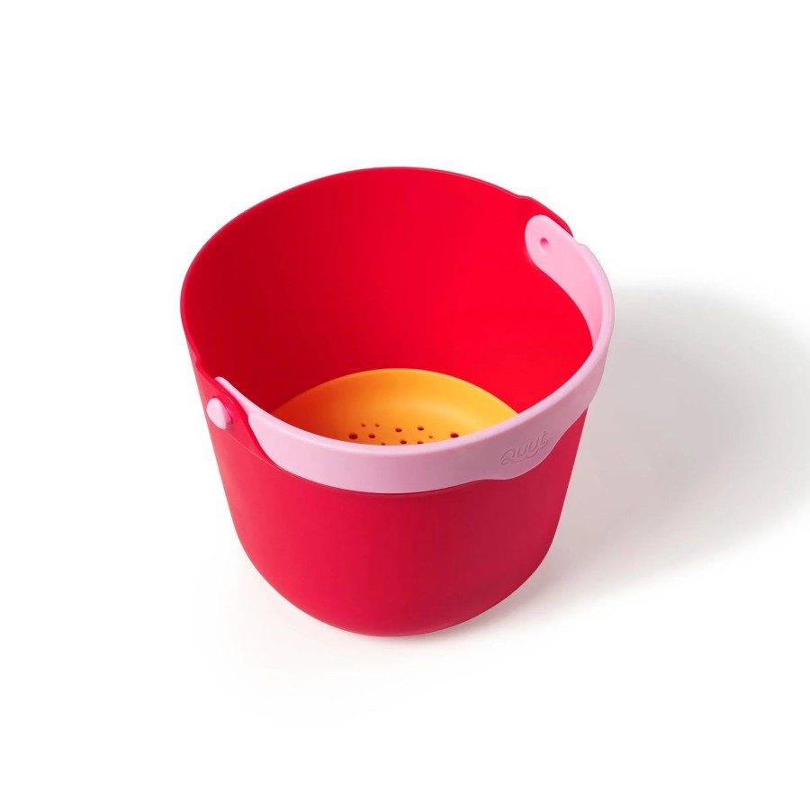 Outdoor Quut Buckets & Spades | Bucki - Cherry Red