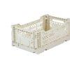 Nursery & Interior Aykasa Crates | Folding Crate In Coconut Milk- Mini