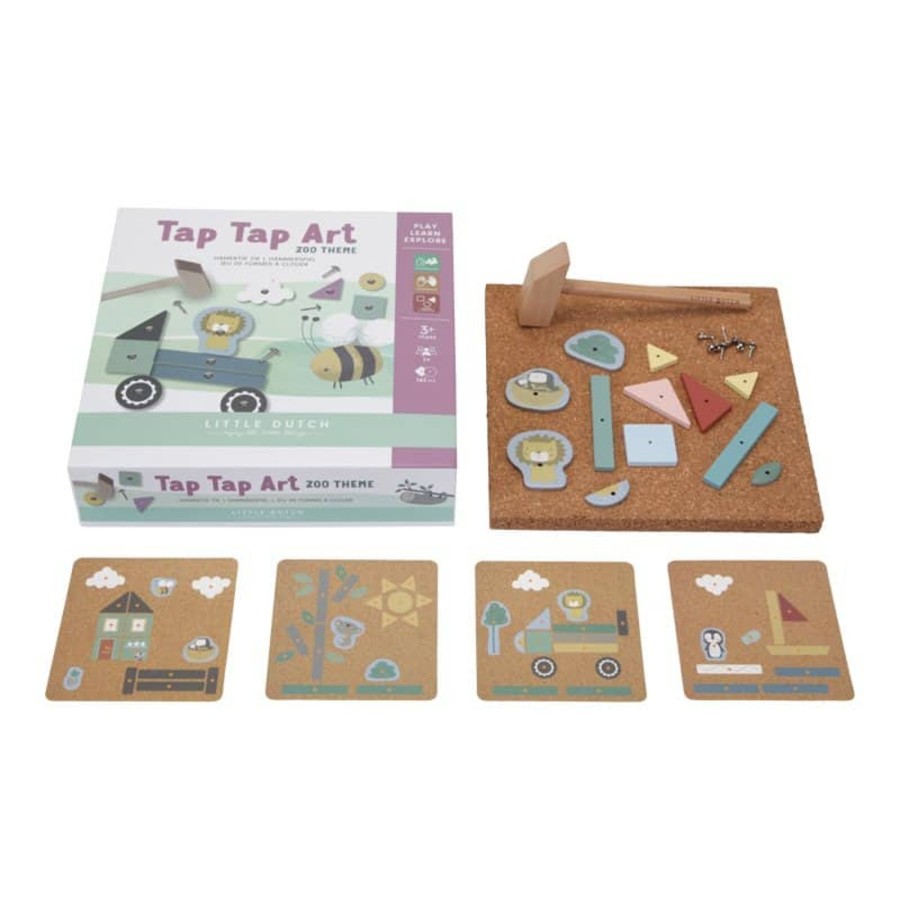 Toys & Play Little Dutch Puzzles & Games | Tap Tap Art Set