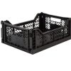 Nursery & Interior Aykasa Crates | Midi Folding Crate - Black