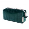 Mealtimes & Care Nobodinoz Beauty Pouches | Savanna Makeup Case Velvet Jungle Green