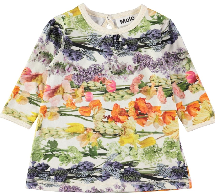 Clothing & Accessories Molo Baby 0-2 Years | Caroline - Rainbow Bloom Dress