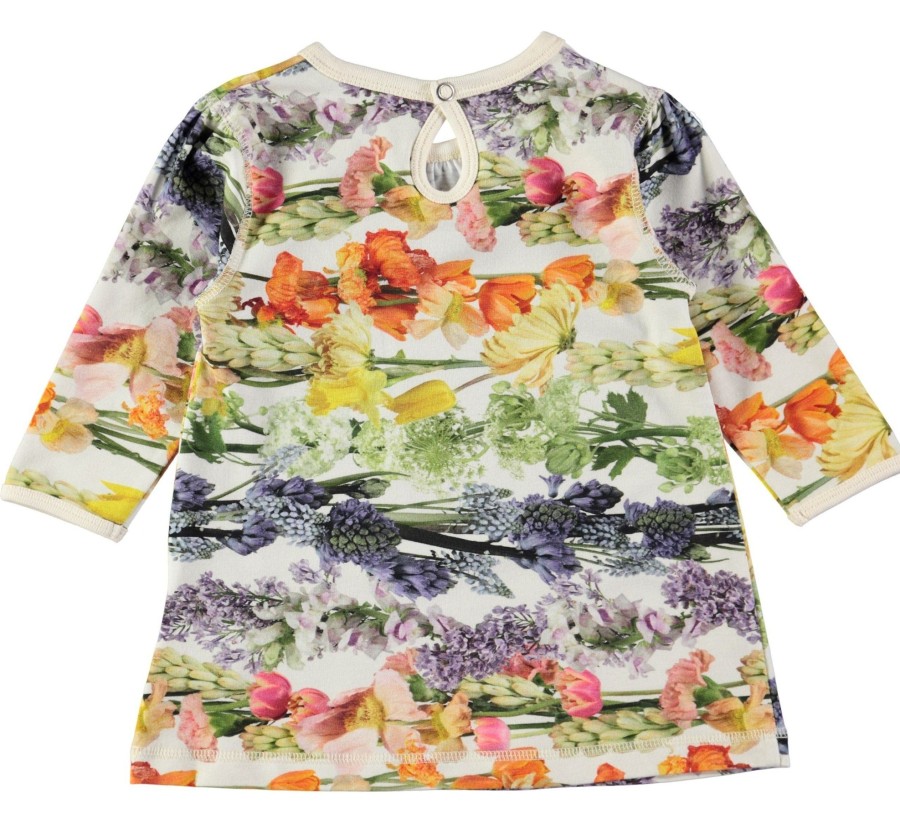 Clothing & Accessories Molo Baby 0-2 Years | Caroline - Rainbow Bloom Dress