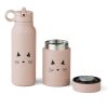 Mealtimes & Care Liewood Water Bottles | Marlow Set - Cat Rose