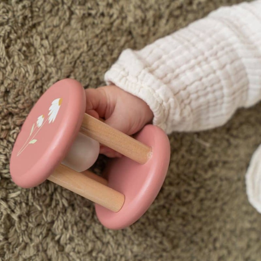 Toys & Play Little Dutch Rattles & Teethers | Roller Rattle Pink