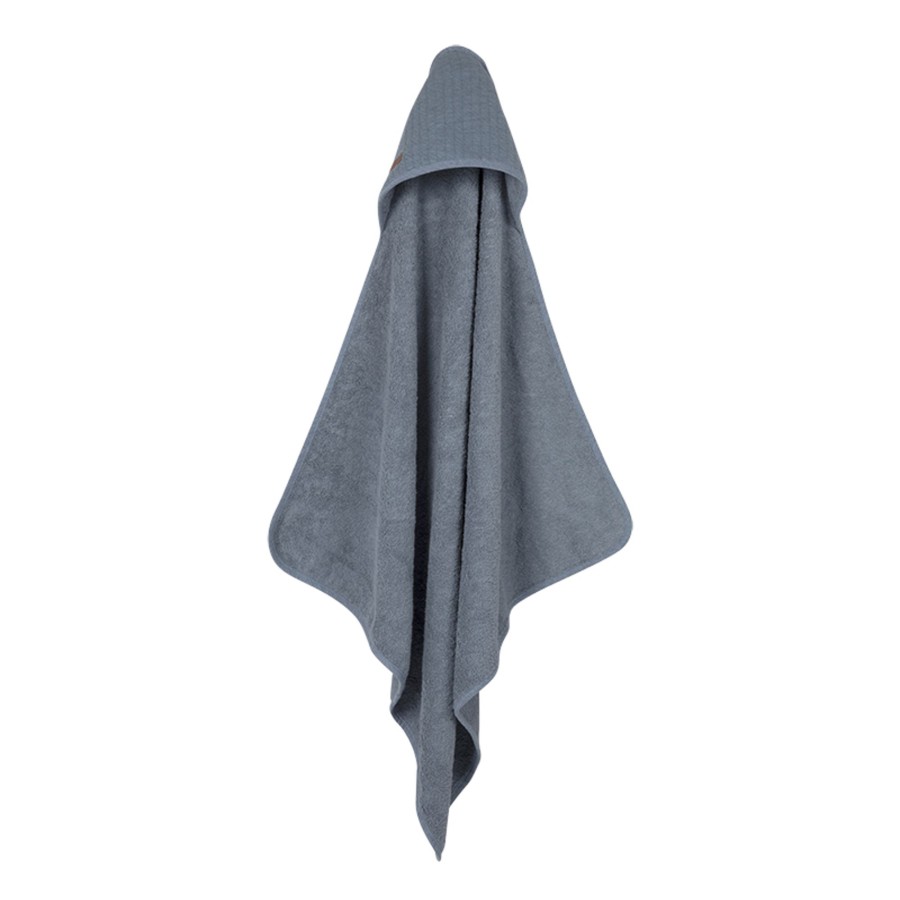 Mealtimes & Care Little Dutch Hooded Towels | Hooded Towel Pure Blue