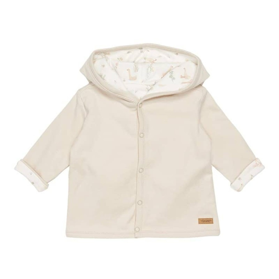 Clothing & Accessories Little Dutch Baby 0-2 Years | Reversible Jacket Little Goose/Sand