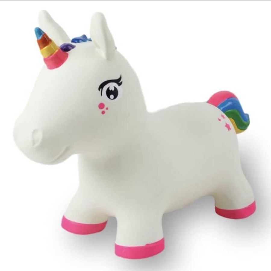 Outdoor Gerrardo's Outdoor Games | My First Jumpy - Unicorn (White)