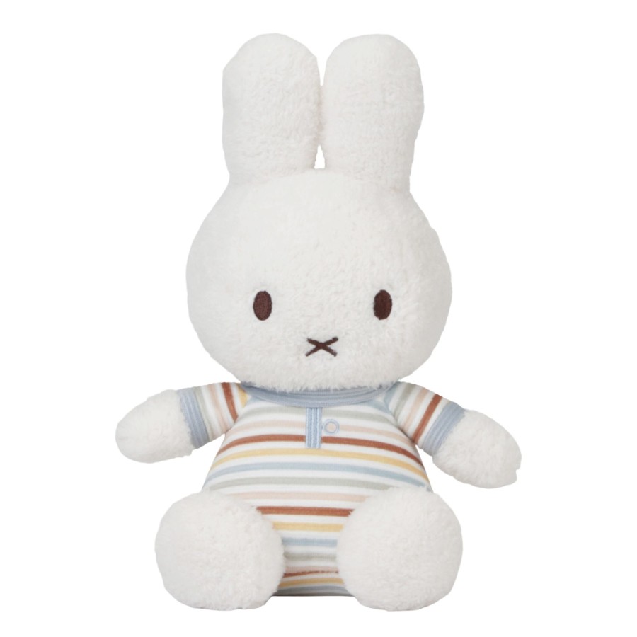 Toys & Play Little Dutch Baby Gyms & Toys | Cuddle Toy Miffy Vintage Sunny Stripes 60 Cm