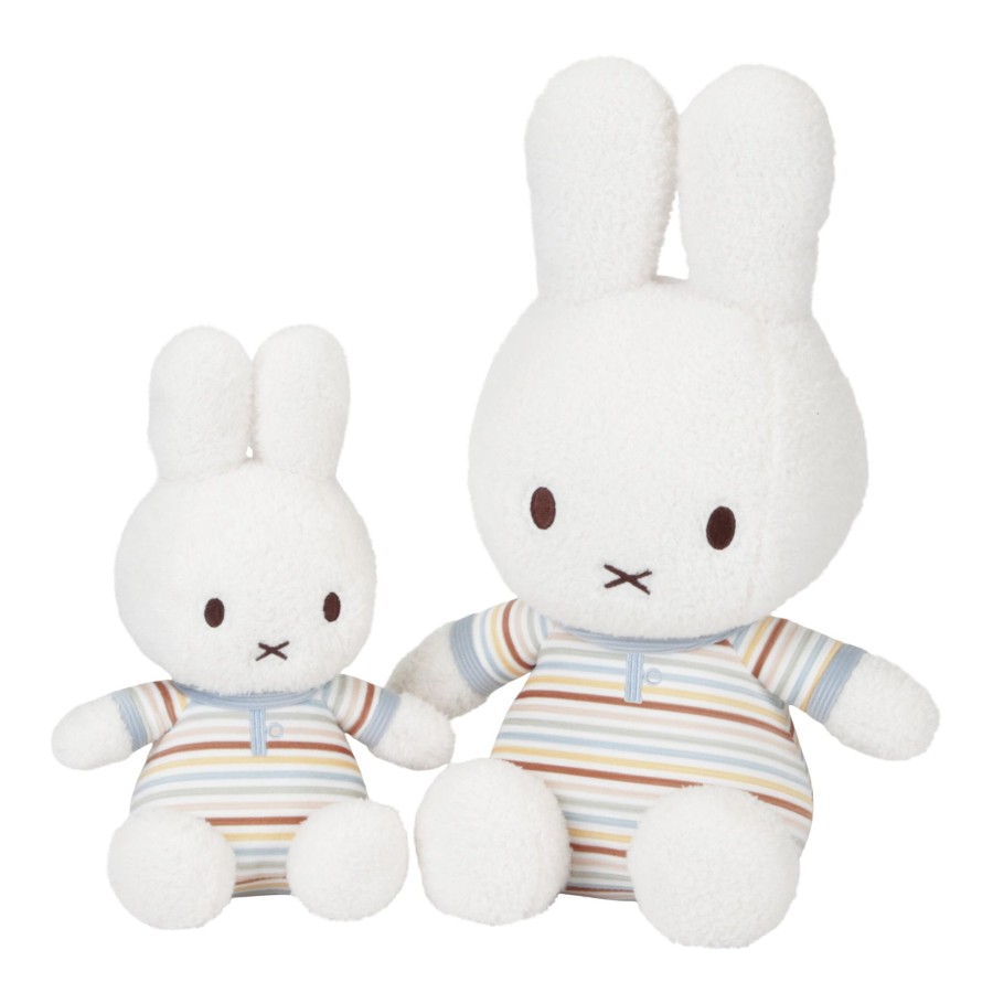 Toys & Play Little Dutch Baby Gyms & Toys | Cuddle Toy Miffy Vintage Sunny Stripes 60 Cm