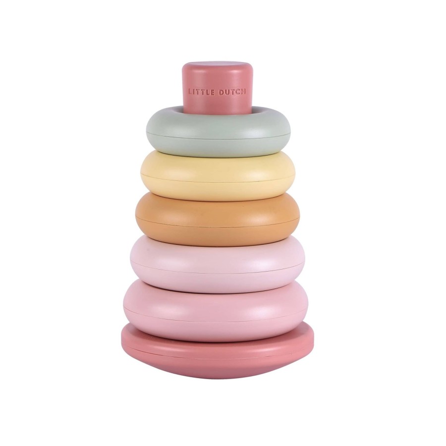 Nursery & Interior Little Dutch Shelf Decor | Pink Stacking Rings