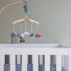 Nursery & Interior Little Dutch Mobiles | Wooden Music Mobile Ocean Blue