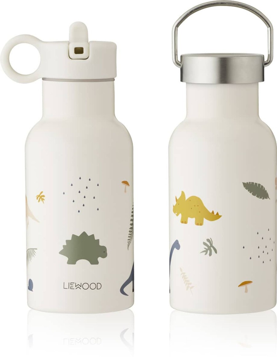 Mealtimes & Care Liewood Water Bottles | Falk Water Bottle 350Ml - Dino Mix