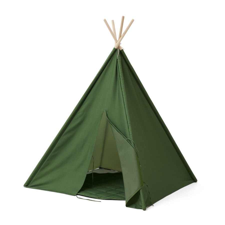 Nursery & Interior Kids Concept Teepee, Tents & Tunnels | Teepee Tent Green