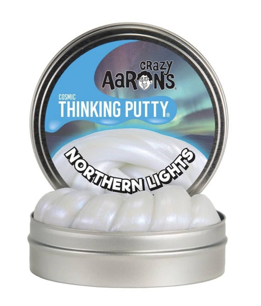 Toys & Play Crazy Aaron Putty & Playdough | Northern Lights 10Cm - Thinking Putty