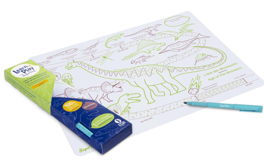 Mealtimes & Care Super Petit Children'S Cutlery & Placements | The Age Of The Dinosaurs